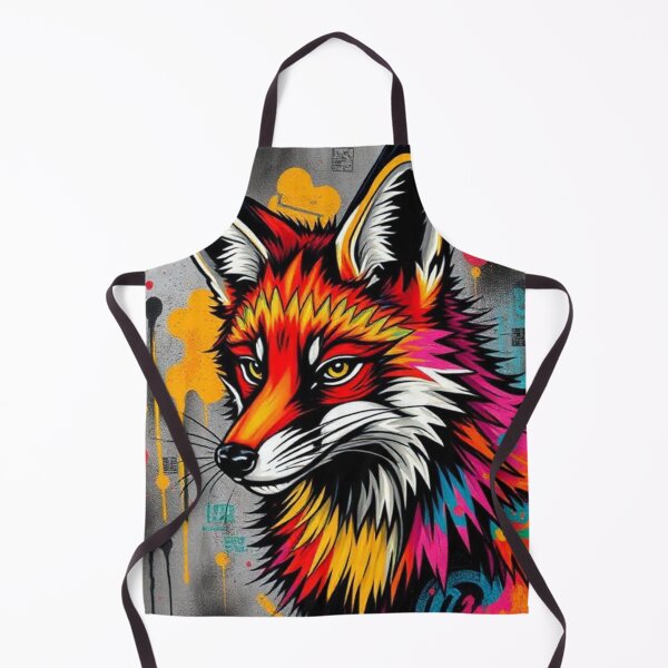 Item preview, Colorful Fox Paint Wall designed and sold by RAISC.