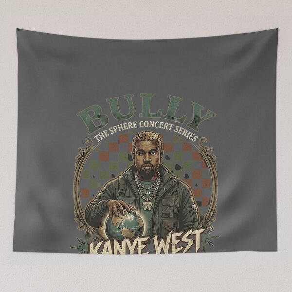 Item preview, Kanye West BULLY The Sphere Concert Series Retro Pop Art Design designed and sold by FarDesign.