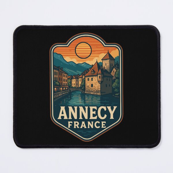 Item preview, Annecy France Retro designed and sold by TomFrontierArt.