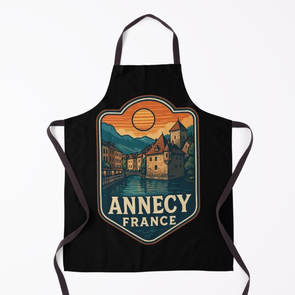 Item preview, Annecy France Retro designed and sold by TomFrontierArt.