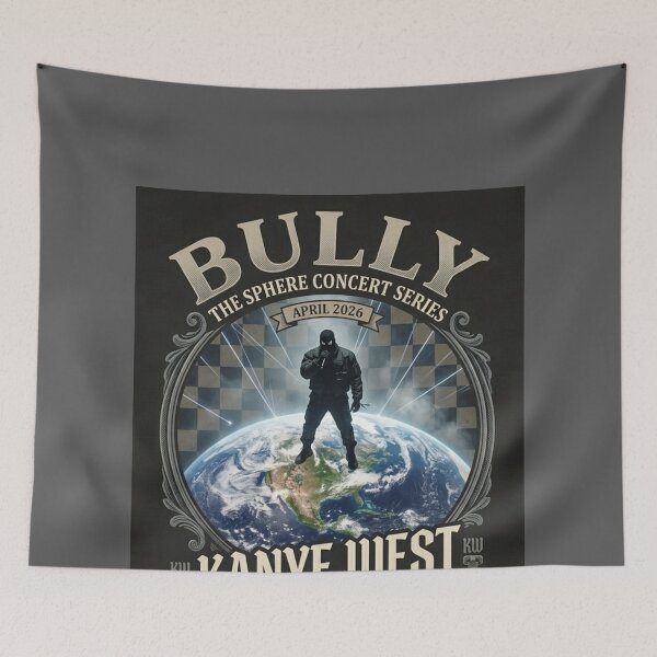 Item preview, Kanye West BULLY The Sphere Concert Series Retro Pop Art Design designed and sold by FarDesign.