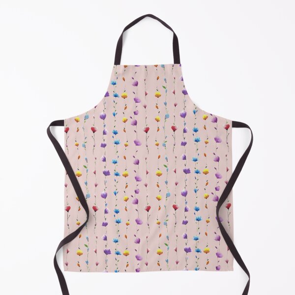 Item preview, Floral LINE Patten Pink background designed and sold by VitSArt.