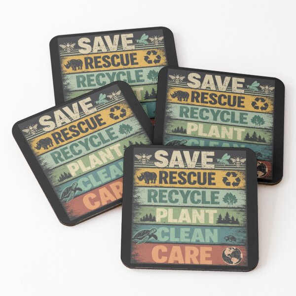 Item preview, Earth Day Save The Planet Save Rescue Recycle... designed and sold by Thread&Fable.