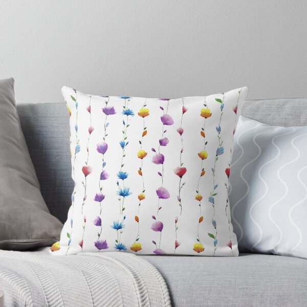 Item preview, Floral LINE Patten White background designed and sold by VitSArt.
