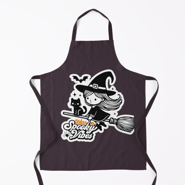 Item preview, Spooky Vibes Witch Halloween Aesthetic T-Shirt Cute Witchcore Broom Design designed and sold by sumodesign.