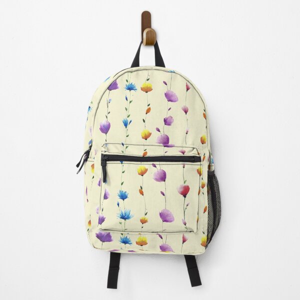 Item preview, Floral LINE Patten Yellow background designed and sold by VitSArt.