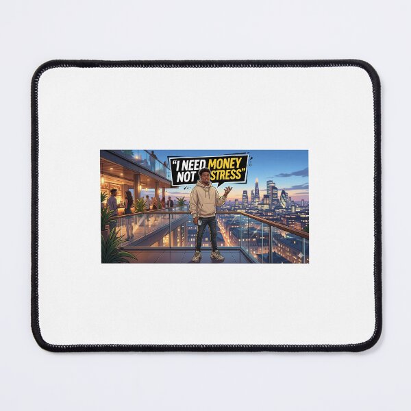 Item preview, I Need Money Not Stress – Rich Kid Funny Meme Aesthetic designed and sold by Sticker shop 007.