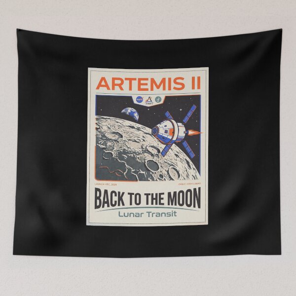 Item preview, Artemis II Back To The Moon designed and sold by ajengsusan.