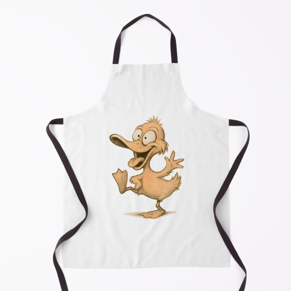 Item preview, Goofy Dancing Duck Cartoon Illustration designed and sold by Yomere.