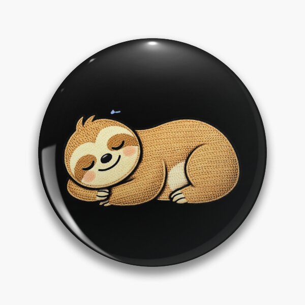 Item preview, Cute Sleeping Sloth – Cozy Kawaii Sloth Relax Aesthetic designed and sold by ColorSplash123.