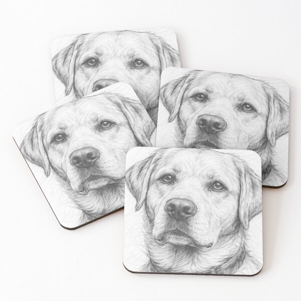 Item preview, Labrador Retriever Pencil Sketch Portrait | Black and White Dog Drawing | Realistic Pet Artwork | Detailed Canine Illustration designed and sold by Leon Woods Pencil Art.
