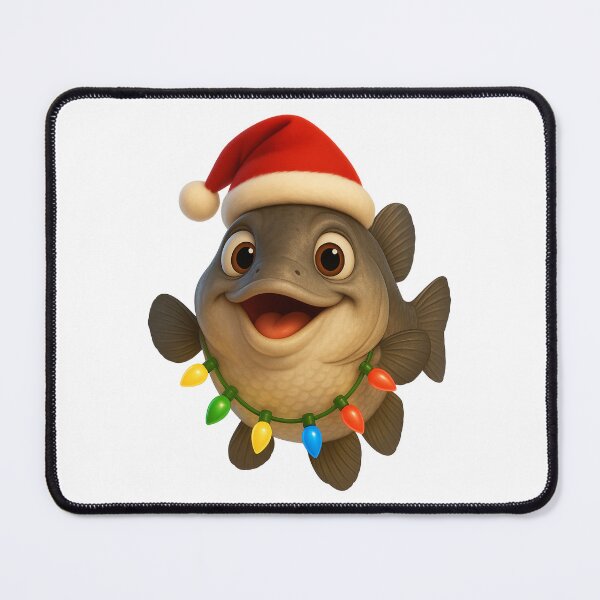Item preview, Christmas Freshwater Drum Fish designed and sold by Sillytoe.