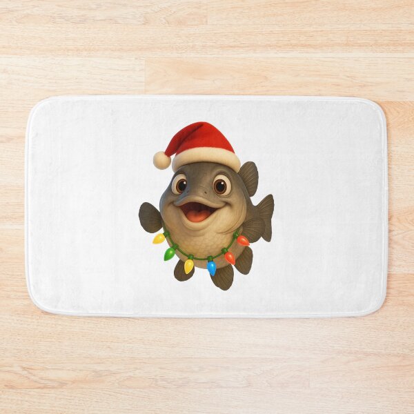 Item preview, Christmas Freshwater Drum Fish designed and sold by Sillytoe.