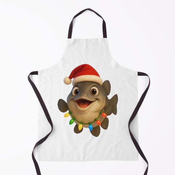 Item preview, Christmas Freshwater Drum Fish designed and sold by Sillytoe.