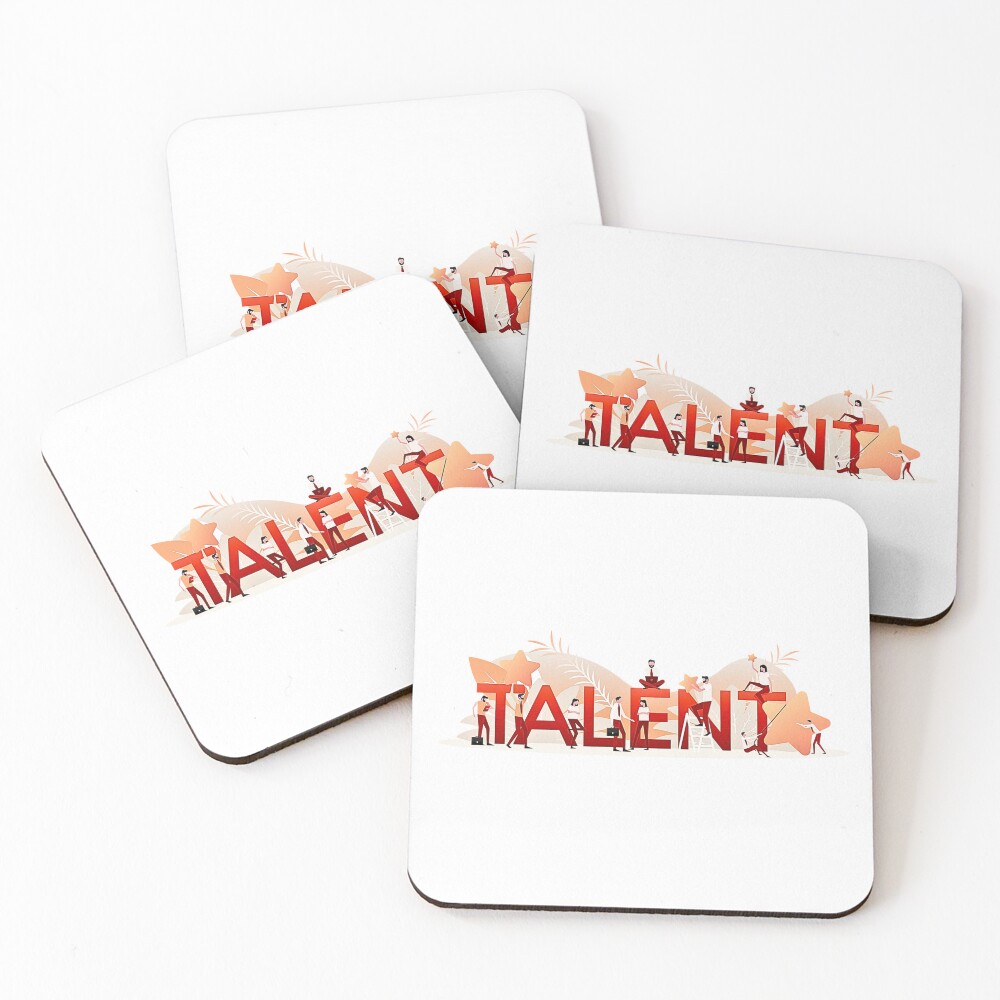 Item preview, Coasters (Set of 4) designed and sold by InkoraHub.
