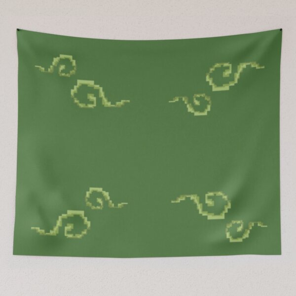 Item preview, Waves on green background. Pixel art. designed and sold by YaroshMaria.