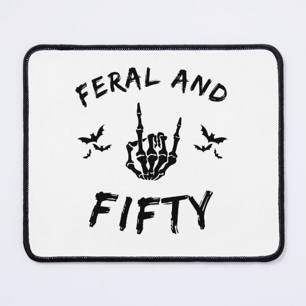 Item preview, Feral And Fifty Skeleton Hand 50th Milestone designed and sold by snowry.