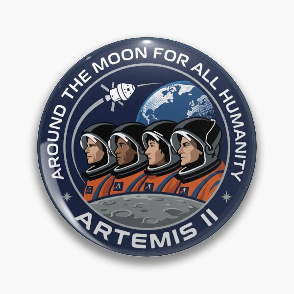 Item preview, Around The Moon For All Humanity - Artemis II designed and sold by ajengsusan.