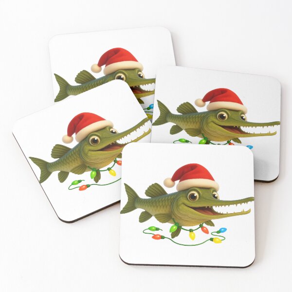 Item preview, Christmas Gar Fish designed and sold by Sillytoe.