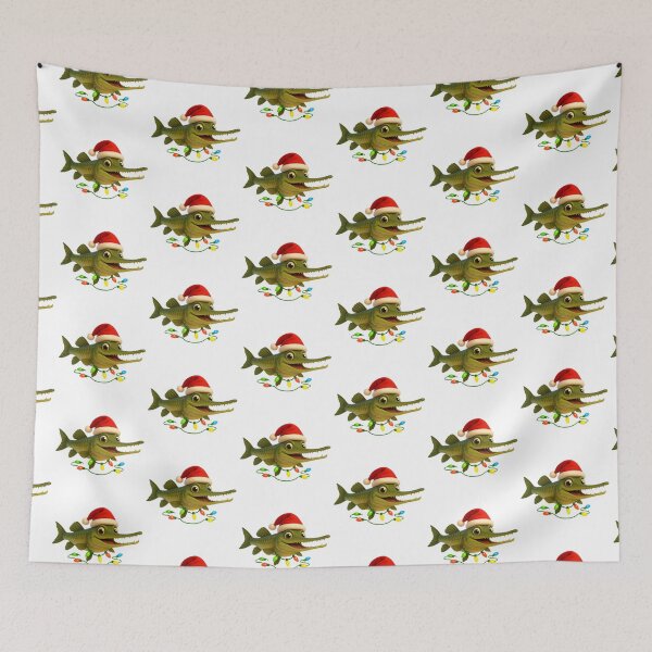 Item preview, Christmas Gar Fish designed and sold by Sillytoe.