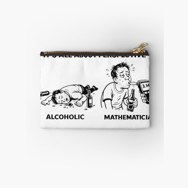 Item preview, It’s All About Perspective – Math vs Alcohol Humor designed and sold by Jokememe.