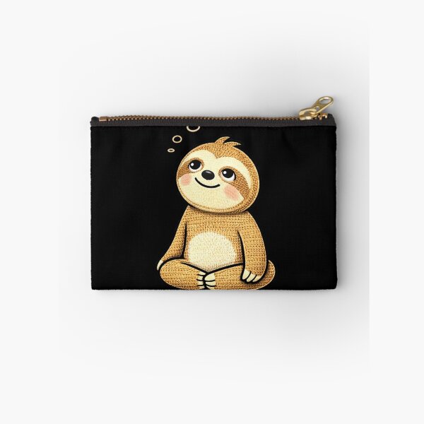 Item preview, Cute Dreamy Sloth – Kawaii Calm Aesthetic Sloth Design designed and sold by ColorSplash123.