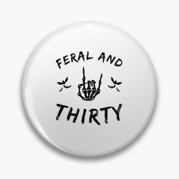 Item preview, Feral and Thirty Skeleton Hand 30th Celebration designed and sold by snowry.