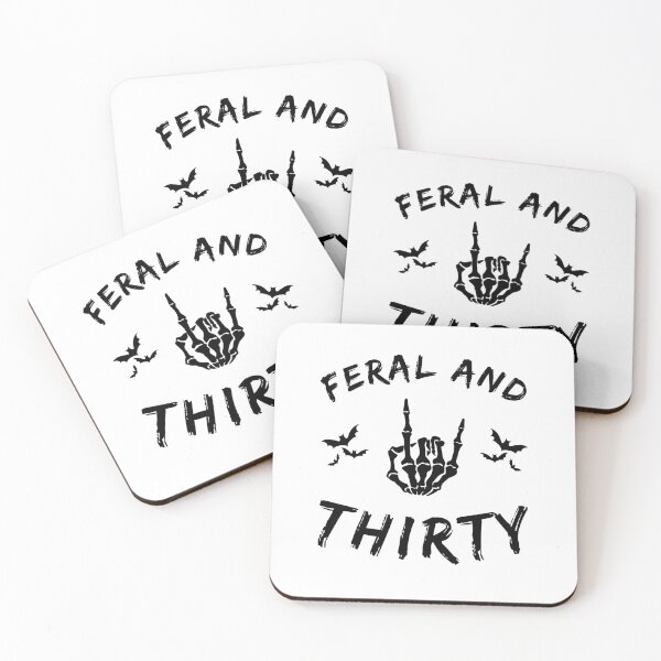 Item preview, Feral and Thirty Skeleton Hand 30th Celebration designed and sold by snowry.
