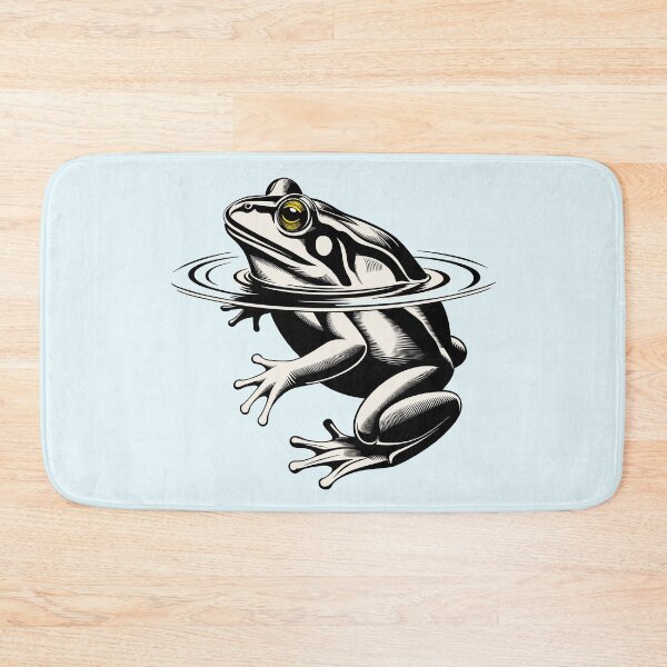 Item preview, Vintage Scientific Frog Etching - Classic Black & White Nature Art designed and sold by ArthousePromos.