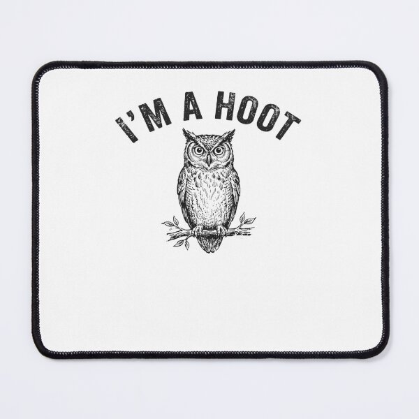Item preview, I'm A Hoot Funny Owl Pun Witty Bird Saying designed and sold by snowry.