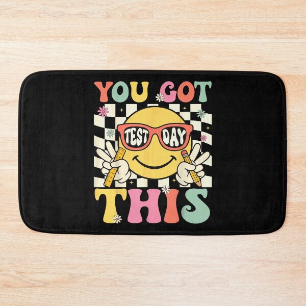 Item preview, You Got This Test Day Funny Smiley Face Teacher Student Motivation designed and sold by PhocoNibict.