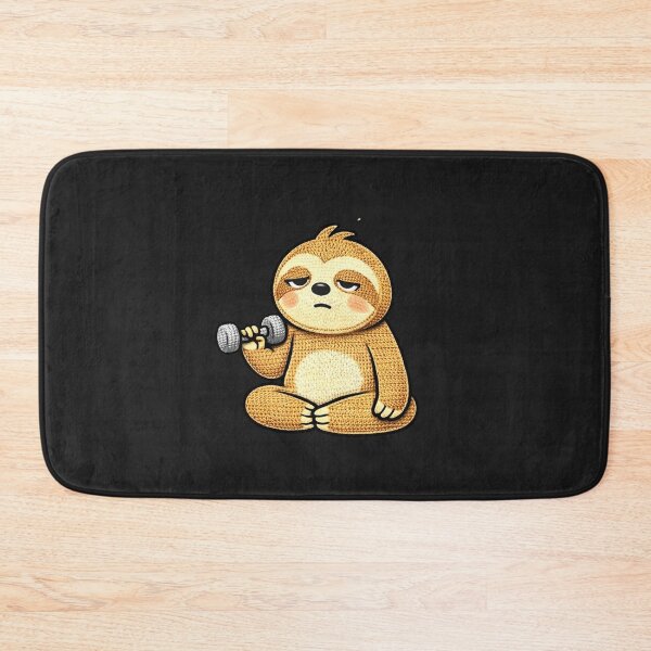 Item preview, Lazy Workout Sloth – Cute Funny Gym Sloth Aesthetic designed and sold by ColorSplash123.