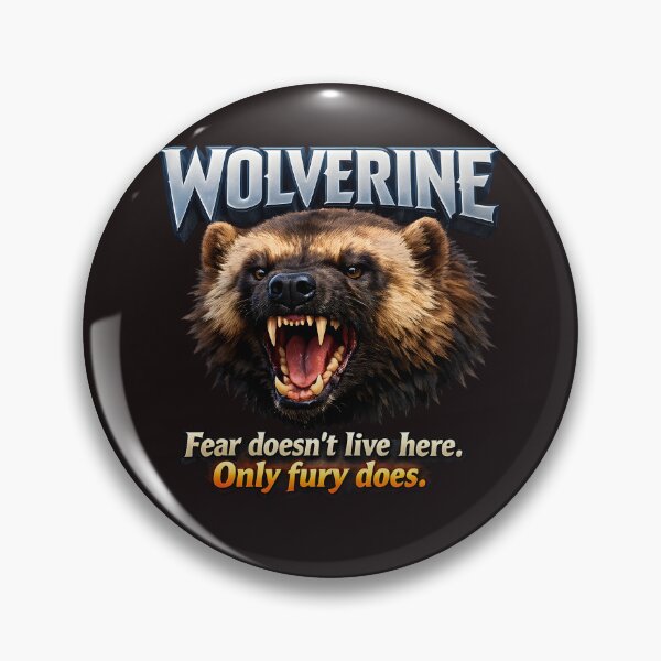Item preview, Wolverine Fury ? Fear Doesn’t Live Here – Only Fury Does – Aggressive 3D Animal Art designed and sold by Imagetore.