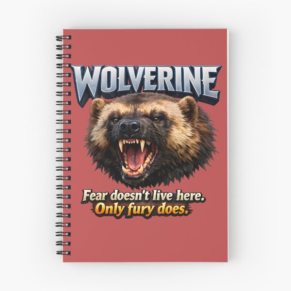 Item preview, Wolverine Fury ? Fear Doesn’t Live Here – Only Fury Does – Aggressive 3D Animal Art designed and sold by Imagetore.