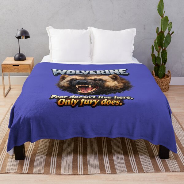 Item preview, Wolverine Fury ? Fear Doesn’t Live Here – Only Fury Does – Aggressive 3D Animal Art designed and sold by Imagetore.
