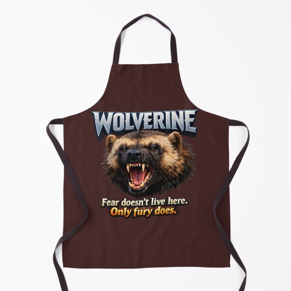 Item preview, Wolverine Fury ? Fear Doesn’t Live Here – Only Fury Does – Aggressive 3D Animal Art designed and sold by Imagetore.