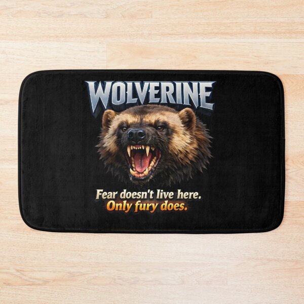 Item preview, Wolverine Fury ? Fear Doesn’t Live Here – Only Fury Does – Aggressive 3D Animal Art designed and sold by Imagetore.