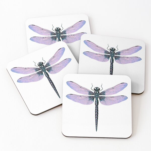Item preview, Lilac Iridescent Dragonfly Decal - Nature's Delicate Art designed and sold by 21 Tulips.