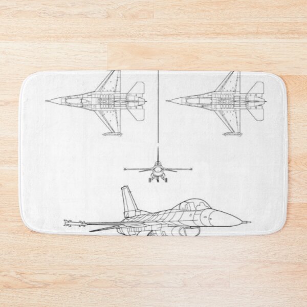 Item preview, F 16 Fighting Falcon Jet Aerial Combat Fighter designed and sold by PilotandPlane.