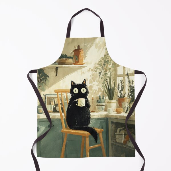 Item preview, Café matutino del gato negro designed and sold by Erika Kaisersot.