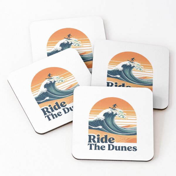 Item preview, Ride The Dunes Retro Surf Desert Aesthetic designed and sold by VibeFactoryOfc.
