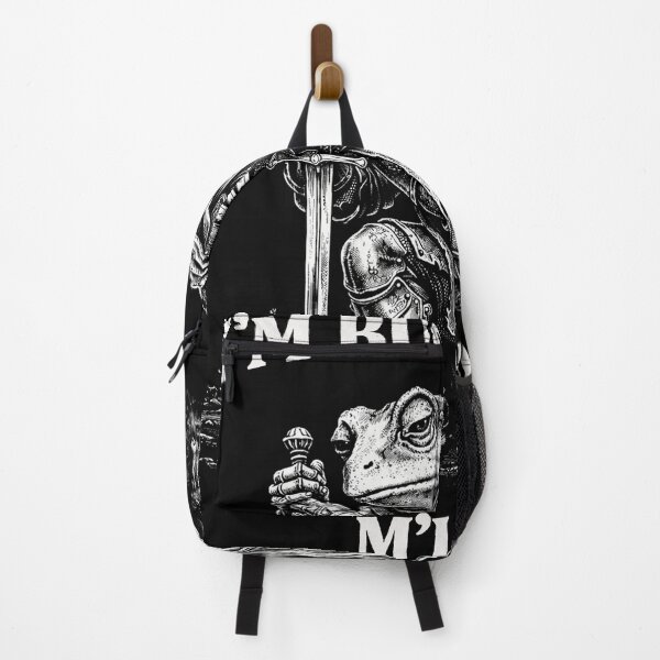 Item preview, I'm Burnt Out M'Lord – Sad Frog Knight Dark Humor Gothic Fantasy Artwork designed and sold by Kladhadredo.
