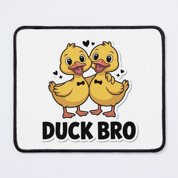 Item preview, Duck Bro Funny Duck - Best Friend Brothers Gift Cute Duck designed and sold by Monday Duck.