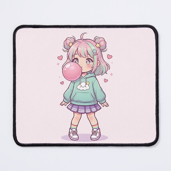 Item preview, Kawaii Girl Bubblegum Pastel designed and sold by LMDIGITAL6.