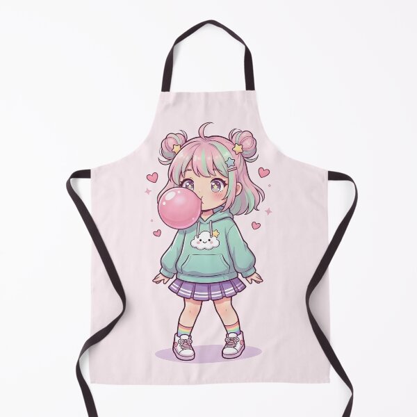Item preview, Kawaii Girl Bubblegum Pastel designed and sold by LMDIGITAL6.