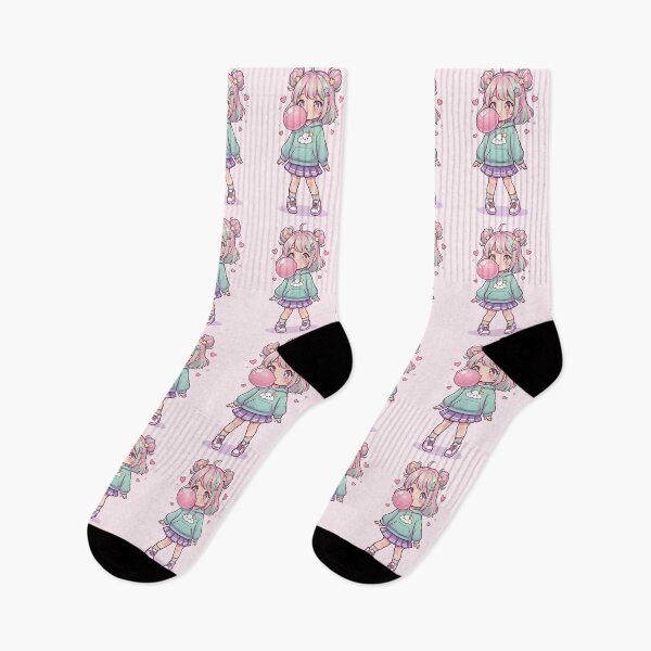 Item preview, Kawaii Girl Bubblegum Pastel designed and sold by LMDIGITAL6.