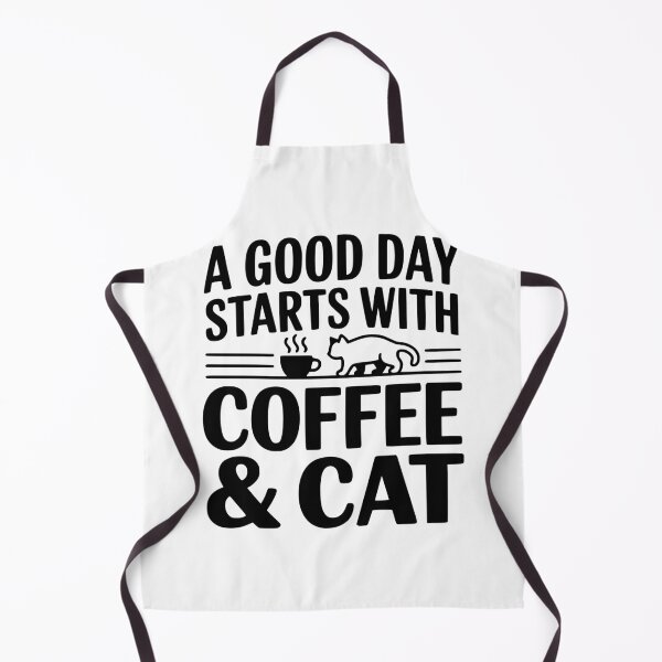 Item preview, A Good Day Starts with Coffee & Cat designed and sold by Frank Ring.