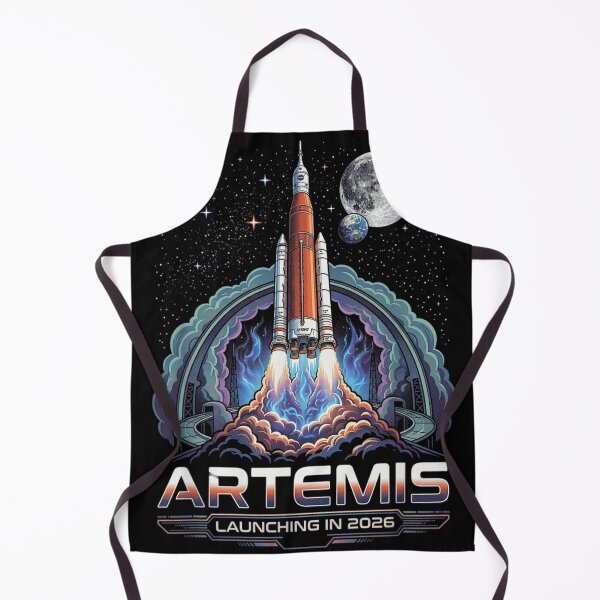 Item preview, Artemis Moon Mission 2026 NASA Space Launch System SLS Rocket Poster designed and sold by ObukiLantara.