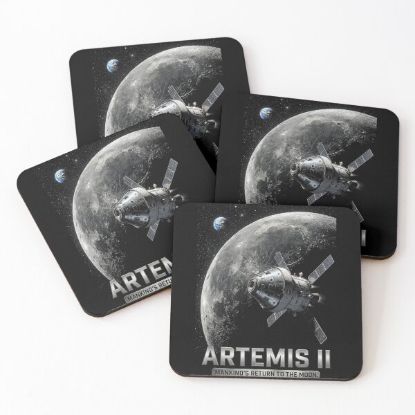 Item preview, Artemis II Orion Spacecraft Lunar Orbit Mankind Return To The Moon designed and sold by ObukiLantara.