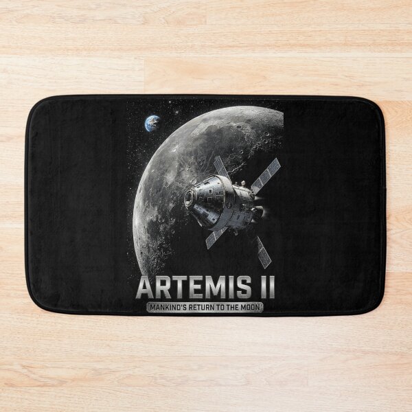 Item preview, Artemis II Orion Spacecraft Lunar Orbit Mankind Return To The Moon designed and sold by ObukiLantara.